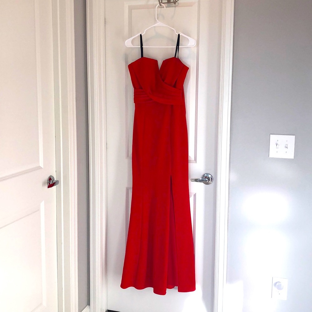 Red dress